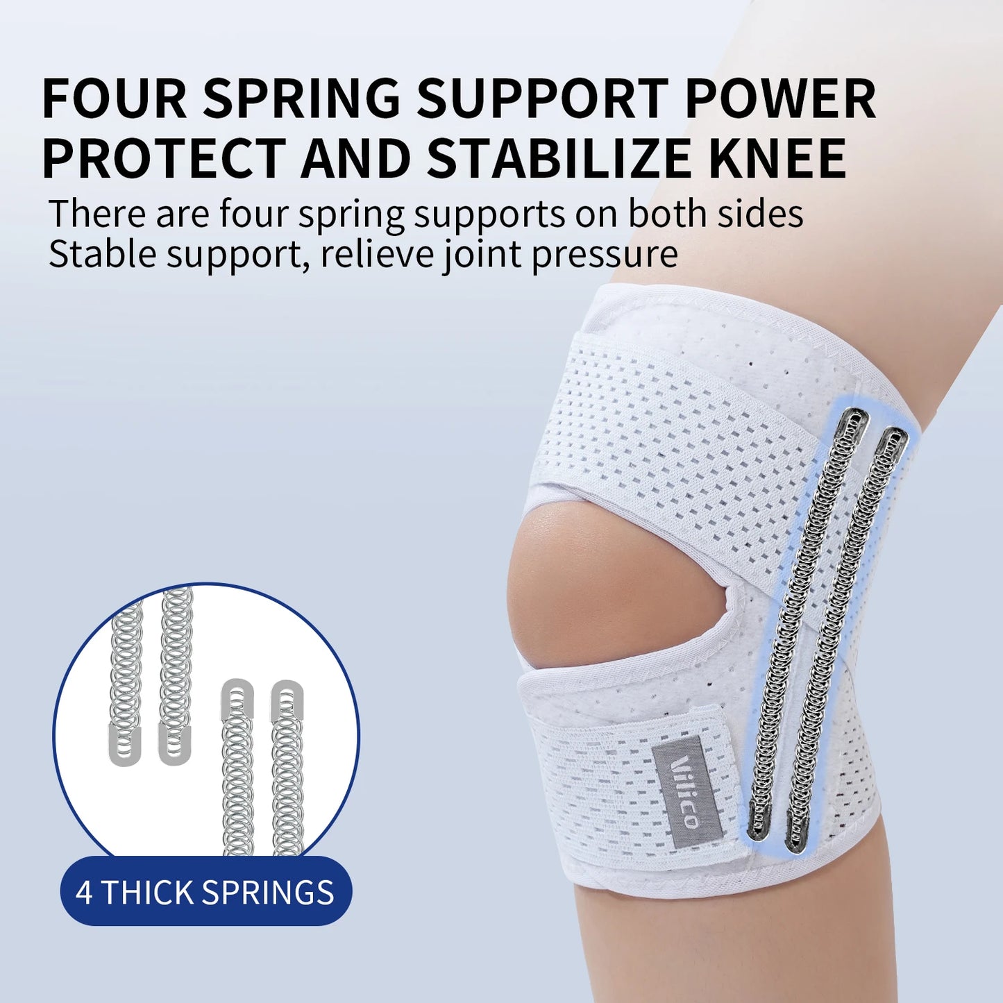 Elastic Knee Pads Support Non Slip Joint Protector For Fitness