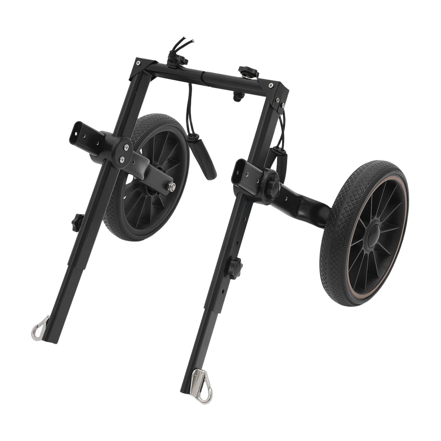 Bymaocar Adjustable Aluminum 2 Wheel Dog Wheelchair Up To 65kg