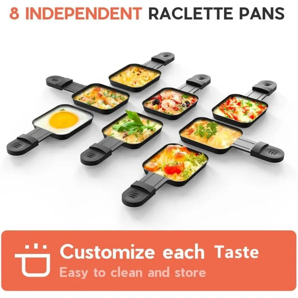 Two in One Smokeless Electric Korean BBQ Grill Raclette