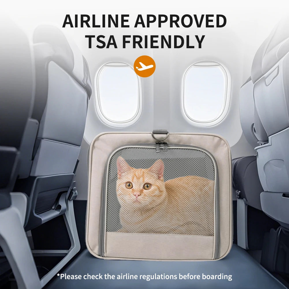 Cat Trolley For 2 Cats With Wheels And Safety Belts