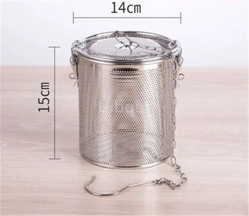 304 Stainless Steel Round Hole Colander Strainer