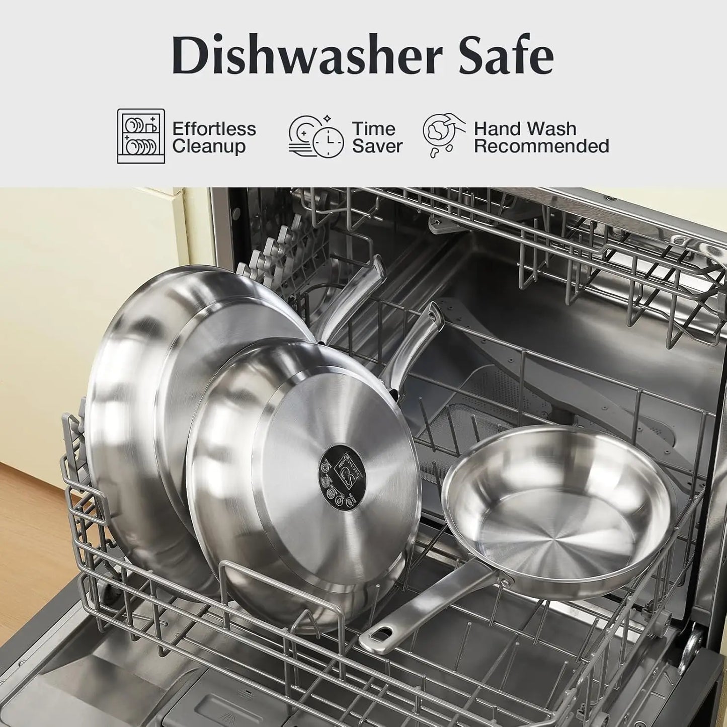 KOCH SYSTEME CS Stainless Steel Cookware Stoves Compatible Oven Safe