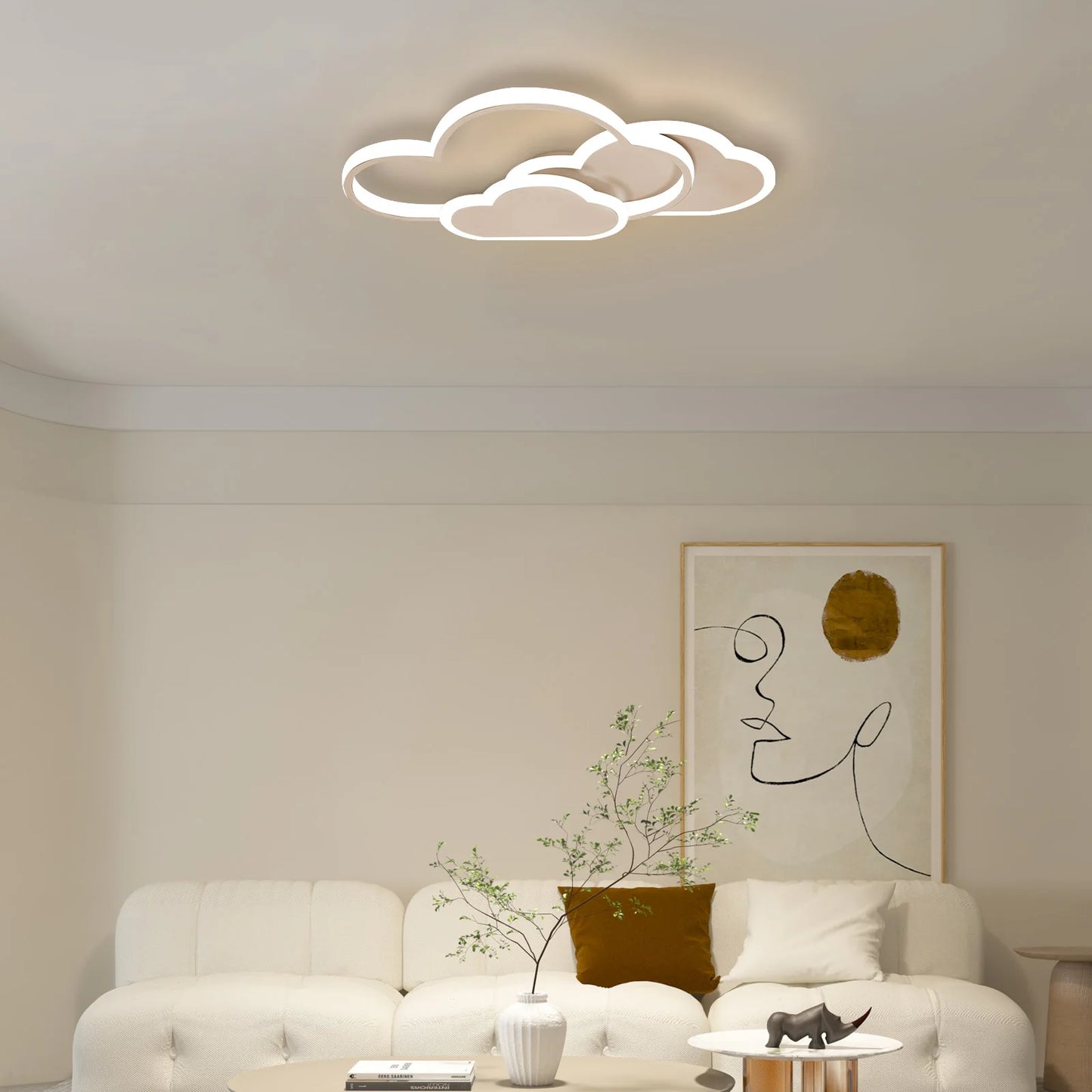 LED Cloud Ceiling Light Modern Lamp for Bedroom Living Room