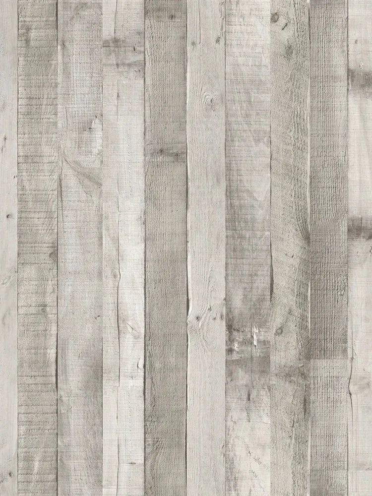 KALYNN Retro Wood Grain Peel and Stick Wallpaper