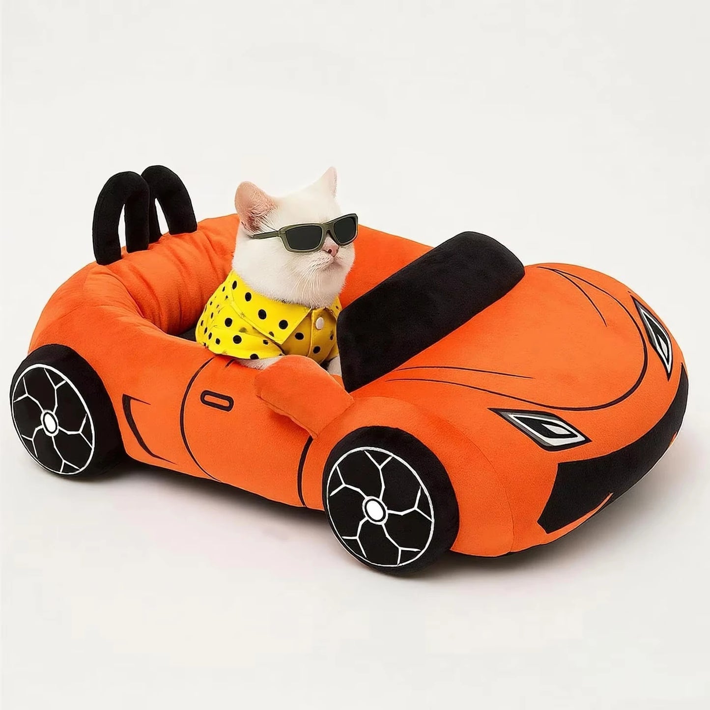 CWV Supercar Cat Bed Cozy Plush Mat For Puppy Kitty