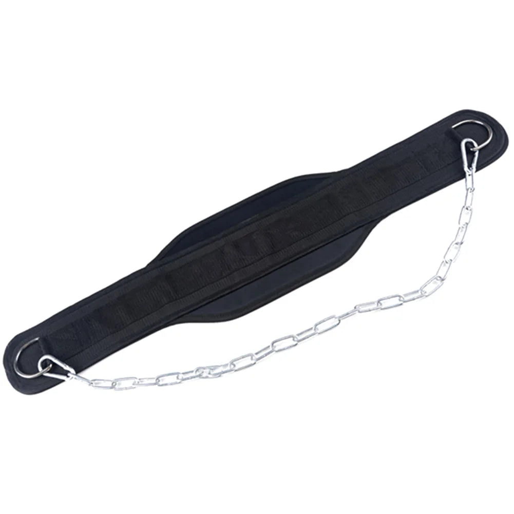 APWIKOGER Weight Lifting Dip Belt With Neoprene Chain