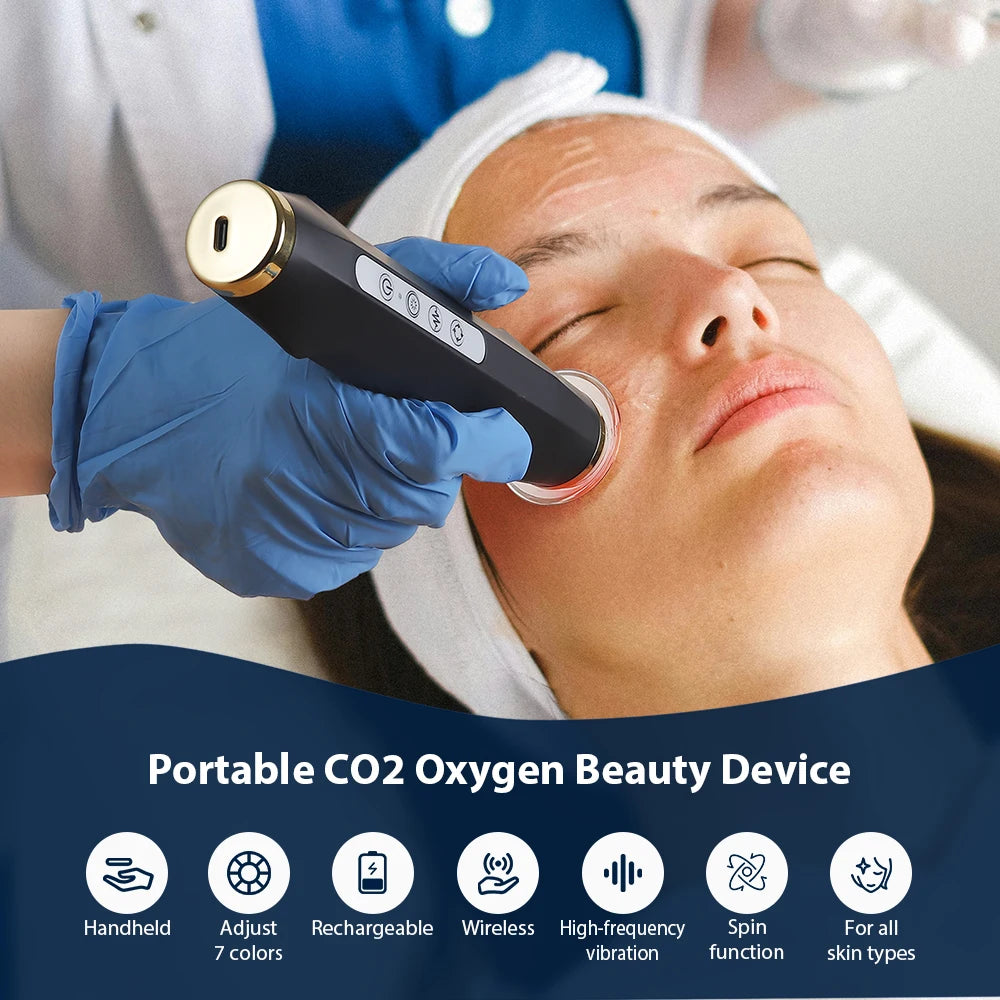 Foreverlily Oxygen Bubble Pen CO2 Facial Spa Machine