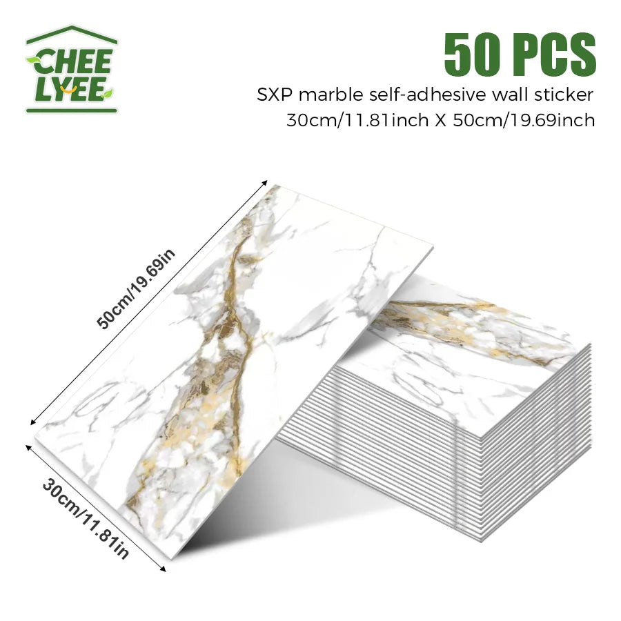 3D Self Adhesive Peel And Stick SXP Wall Tiles For Indoor Walls