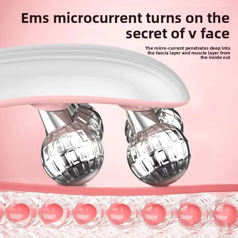 Roller Face Slimming Massager For Firming V Face Lift