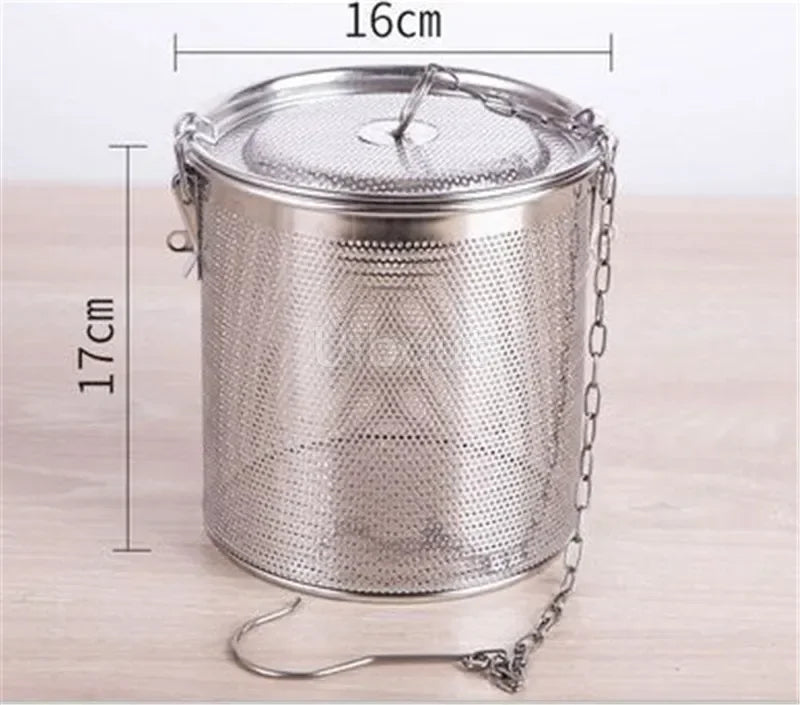 304 Stainless Steel Round Hole Colander Strainer