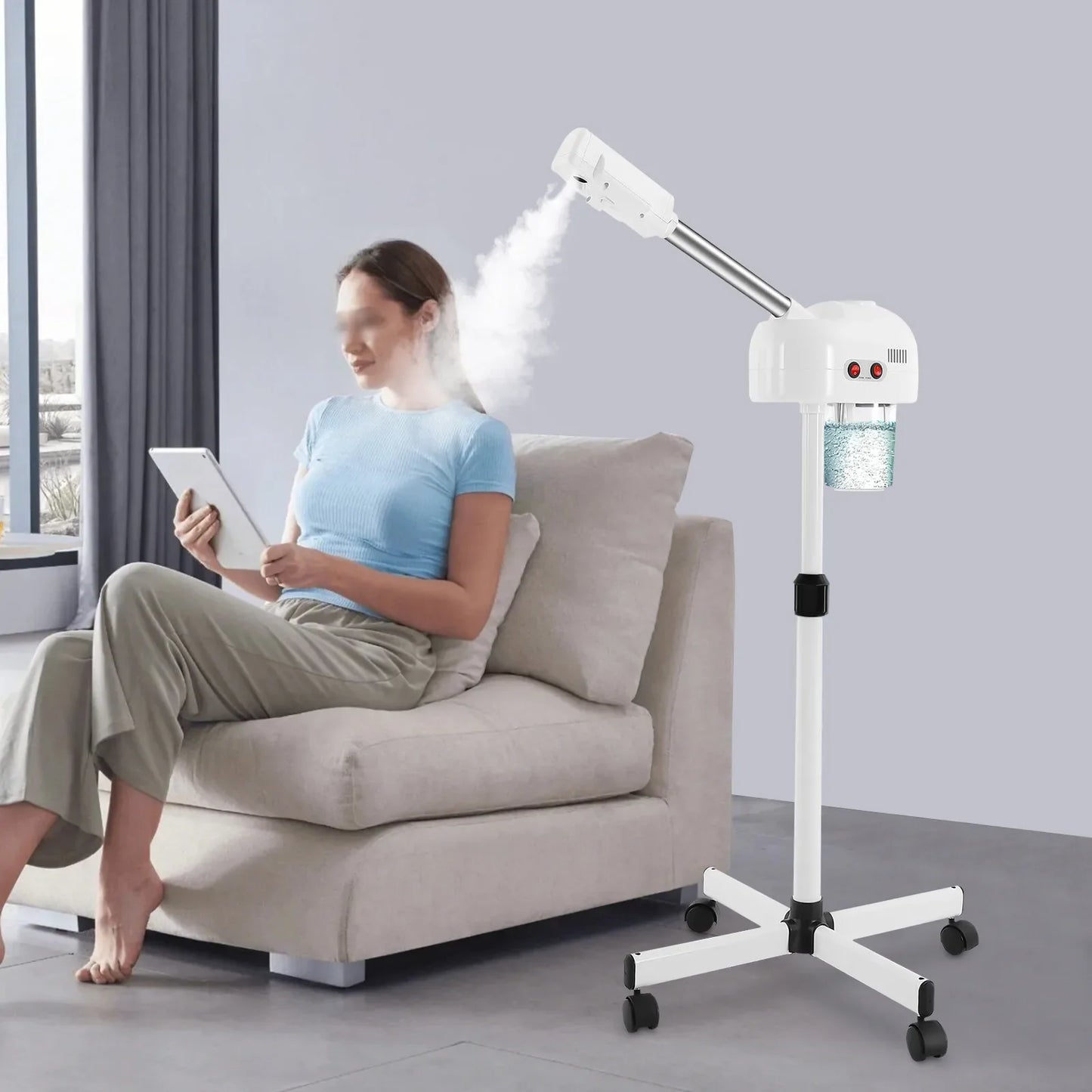 Ozone Facial Steamer For Home Spa Skin Care Treatment