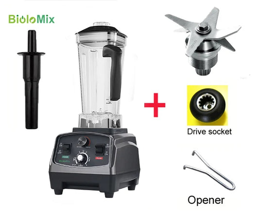 Biolomix 3HP Heavy Duty Commercial Blender Mixer Juicer 2L Jar
